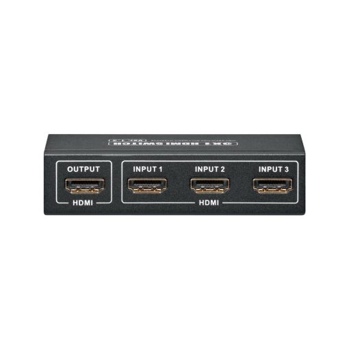 MEDIUM Prémium HDMI Switch 3in/1out