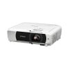 Epson EB-W55 WXGA projektor fehér színben, 4000 lumen fényerővel és 3LCD technológiával, irodai és tantermi használatra tervezve