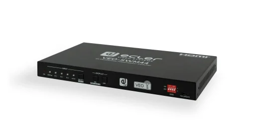 VEO-SWM44 4K prezentációs switcher HDMI, USB-C és vezeték nélküli bemenetekkel