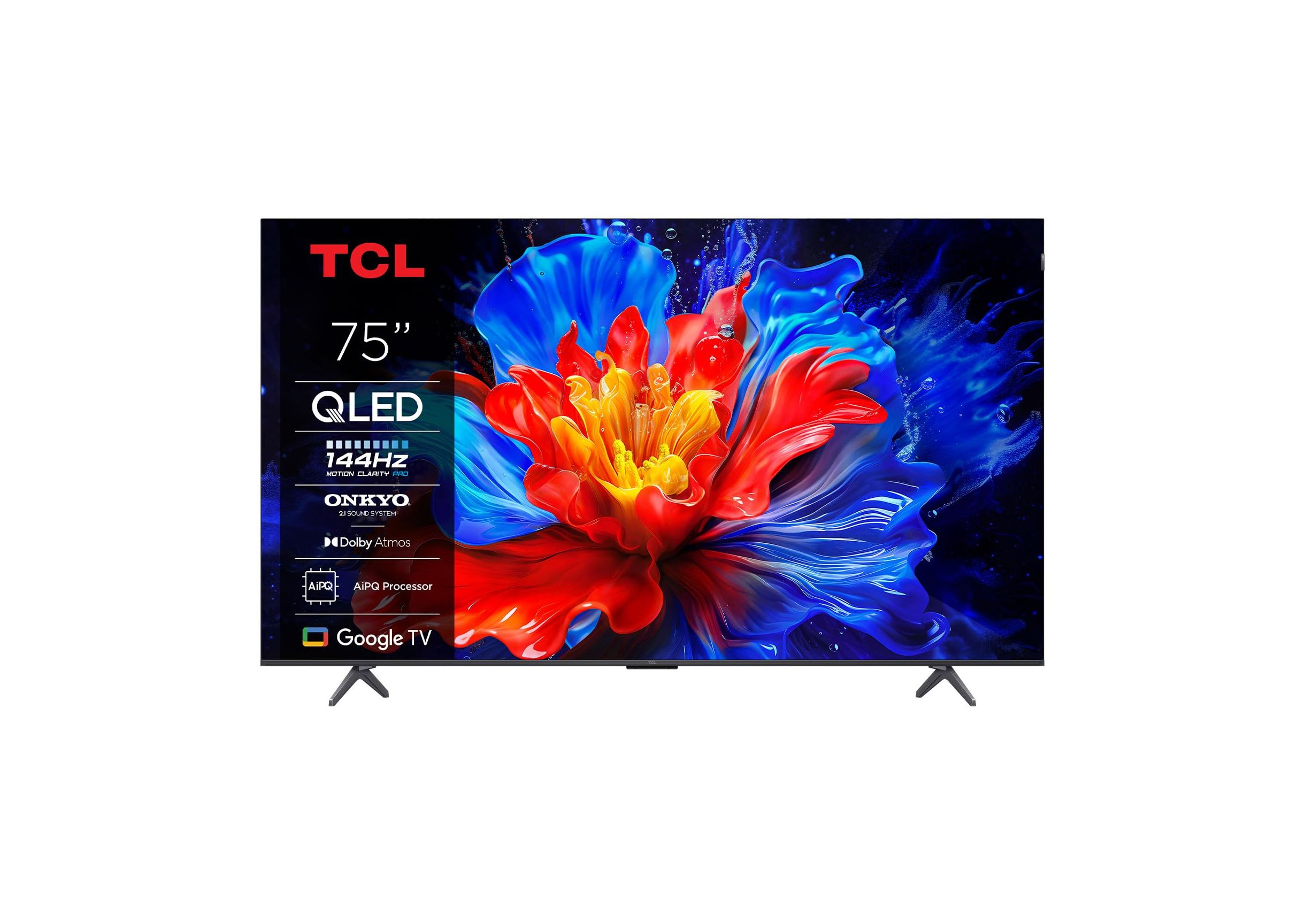 TCL 75" 75P8K QLED 189cm 4K Google TV