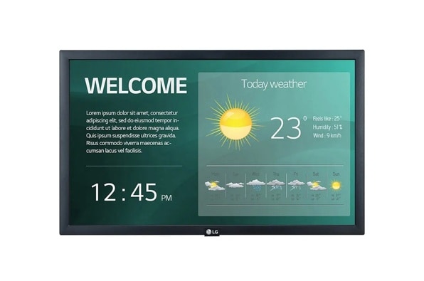 LG 22SM3G 22 colos IPS signage monitor