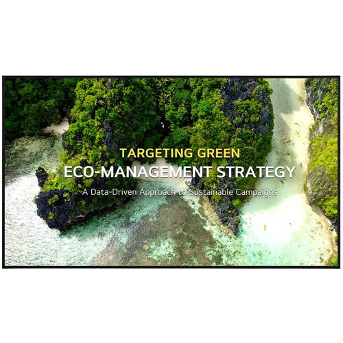 LG XXUL3Q 55 colos 4K UHD 16/7 digital signage üzleti kijelző falra szerelve